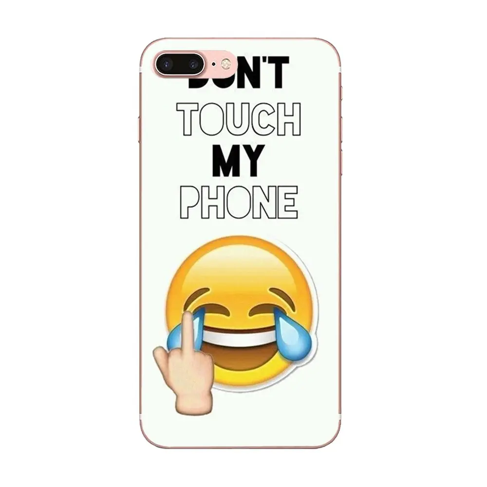 И надписью Don't Touch My Phone (не трогай мой для huawei Honor 4C 5A 5C 5X6 6A 6X7 7A 7C 7X8 8C 8S 9 10 10i 20 20i Lite