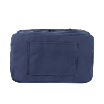 

1Pc Travel Storage Bag Multi-functional Bag Storage Pouch Traveling Portable Container Blue