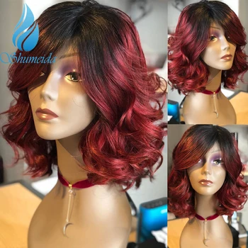 

13*6 Lace Front Human Hair Wig with Pre Plucked Ombre Color Brazilian Remy Hair Lace Front Wig Baby Hair