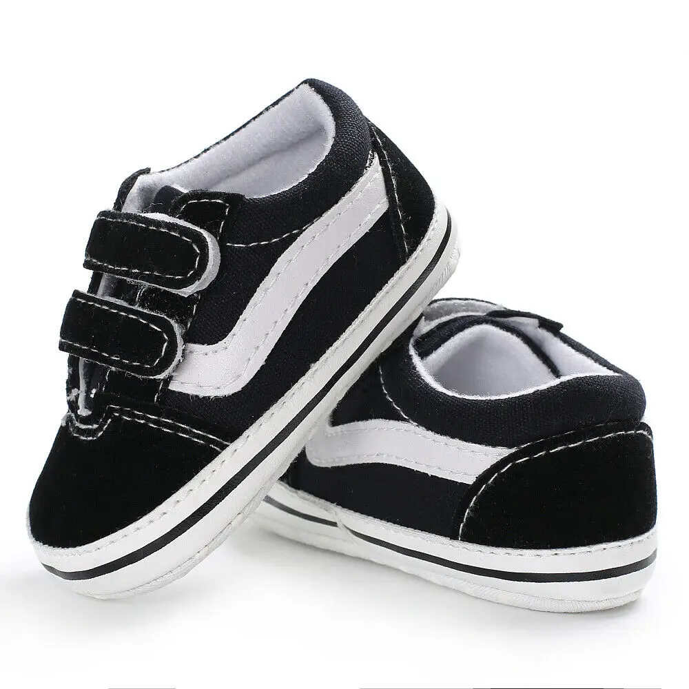 Pudcoco Fashion Baby Boy Girl Toddler Infant Canvas Sneaker Shoes Size 0-18Months Boys Girls Unisex Baby Casual Shoes