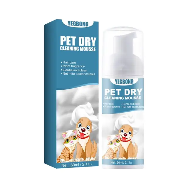 Pet Dry Cleaning Foam: The Ultimate Water-Free Dog Shampoo