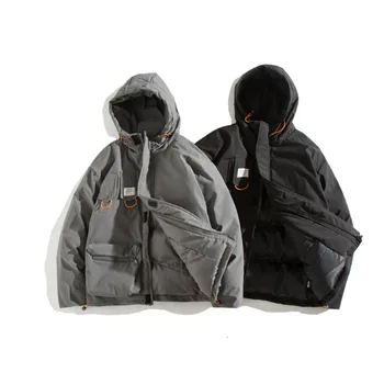 

2019 Autumn New Korean Version Of The Short Thick Tooling Wind Japanese Fashion Handsome Loose Casual Coat