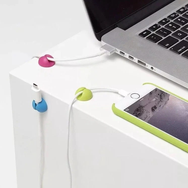 Комплект Bluelounge CableDrop Mini из 9 резиновых держателей для проводов