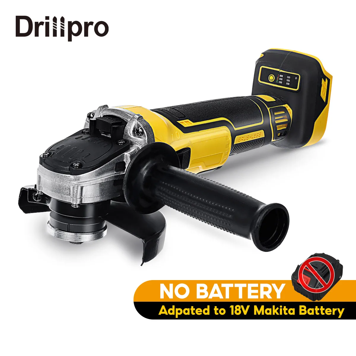 18V 800W 125mm Brushless Impact Angle 
