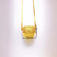 OMHXFC YM101 в европейском стиле Модная тонкая обувь для мужчин и женщин для вечеринки, дня рождения свадебный подарок слов Защитные чехлы для сидений, сшитые специально для Great Wall шарик 24KT золотой кулон Шарм