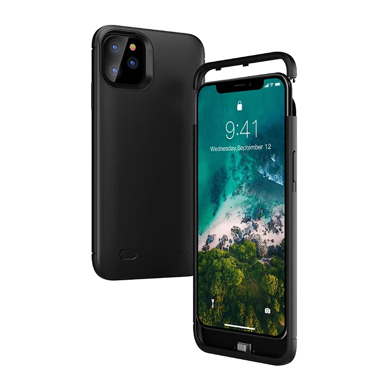 

5200/6200mAh For iPhone 11 Pro Battery Charger Case Backup Rechargeable PowerBank Charging Case For iPhone 11 11 Pro Max Battery