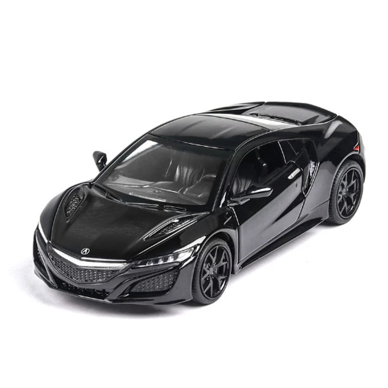 

Acura NSX 1:32 Diecast Model Car Simulation Metal Sport-Car Alloy Cars With Sound Light Vehicles Pull Back Toy Car For Kids