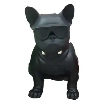 

Portable Wireless Bluetooth 4.2 Speaker 10w Powerful Bass Stereo Support U Disk/TF Card Bulldog Design For Smart Devices