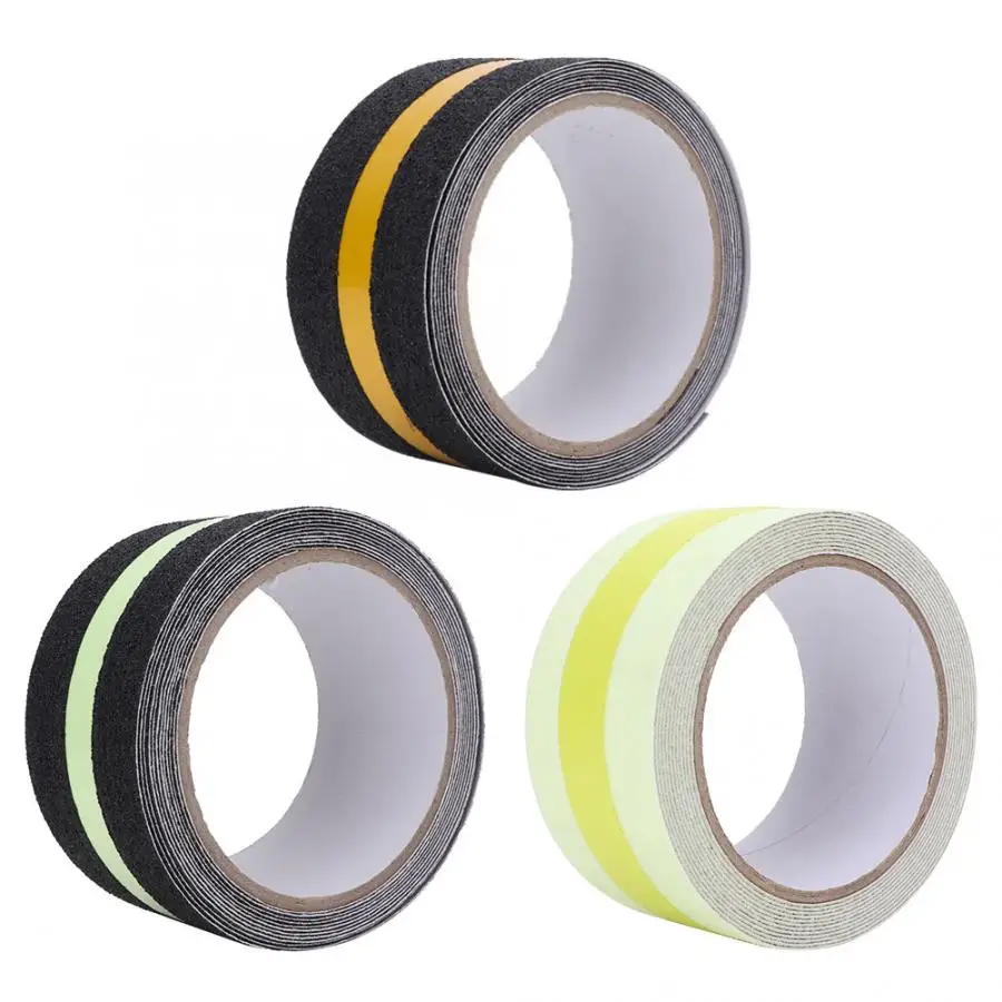 

5cm Width PET/Emery Light Strip Tape Flame Resistant Strong Adhesive Warning Tape