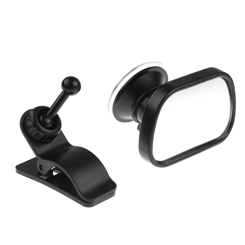 

1 комплект 2in1 Мини автомобиль Детская безопасность на заднем сиденье зеркало заднего вида, настраиваемое зеркало заднего отделения для детей ясельного возраста; Безопасности Детский монитор автомобиля аксессуары