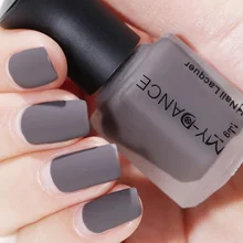Матовый Гель-лак водонепроницаемый стойкий телесный матовый флакон Ультрафиолетовый матовый Гель-лак для ногтей Гибридный впитывающий гель TSLM1