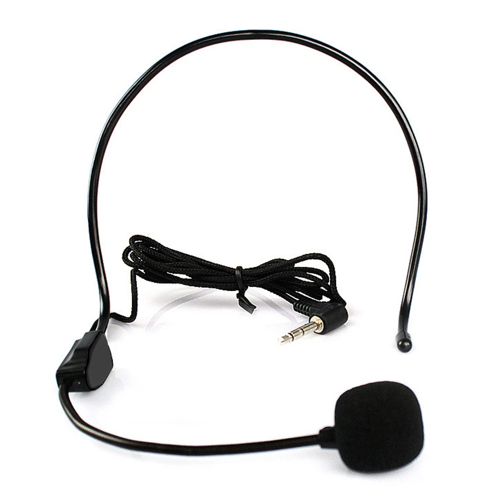 Professional 45dBWired Microphone Wired Hands Free Headset Microphone Mic system Megaphone Speaker Teacher for Loudspeaker