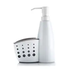 Два-в-одном диспенсер и коробка для хранения многофункциональный контейнер для жидкого моющего средства