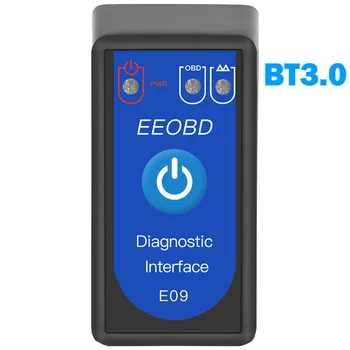 

New Latest Mini Bluetooth OBD2 Elm 327 Bluetooth3.0 OBDII Car Diagnostic Tool Scanner ELM 327 Tester Diagnostic Tool for Android