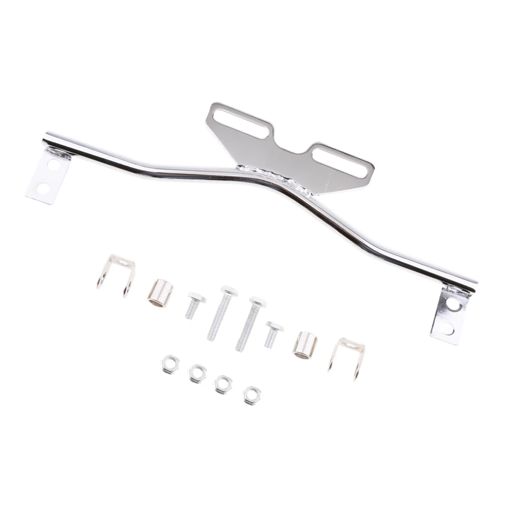 Motorcycle Light Bracket Fog Turn Signal Light Bracket Bar For Silver