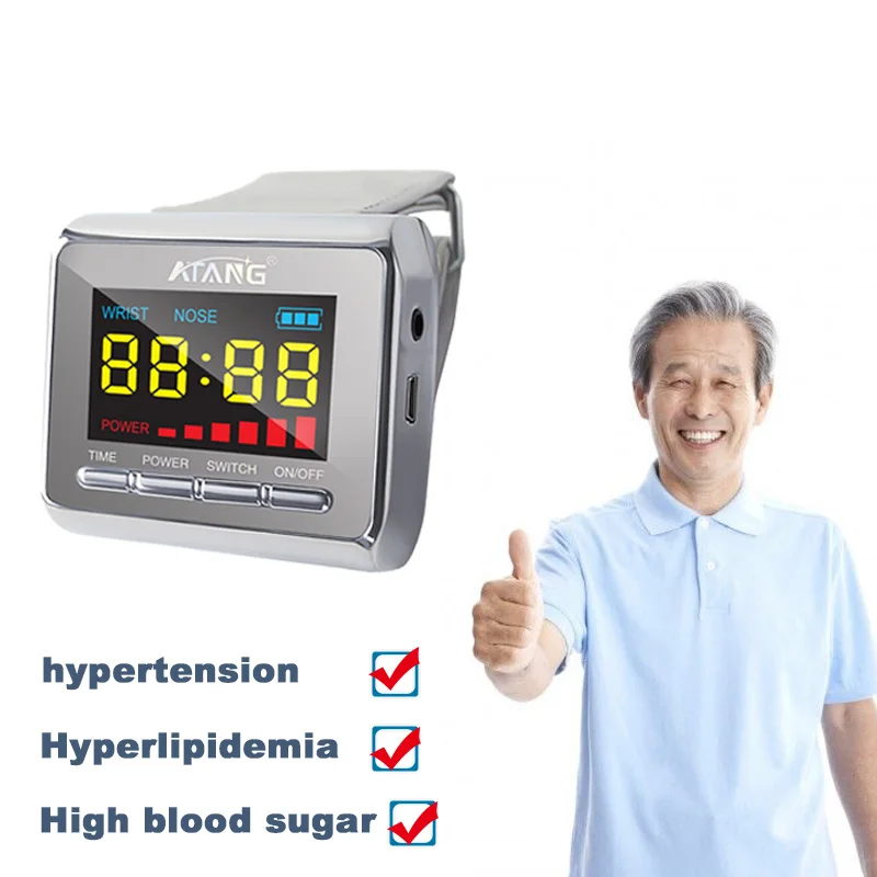 

Semiconductor Laser Therapy Device for Elderly Health Care Varicose Vein High Blood Pressure Diabetes Stroke