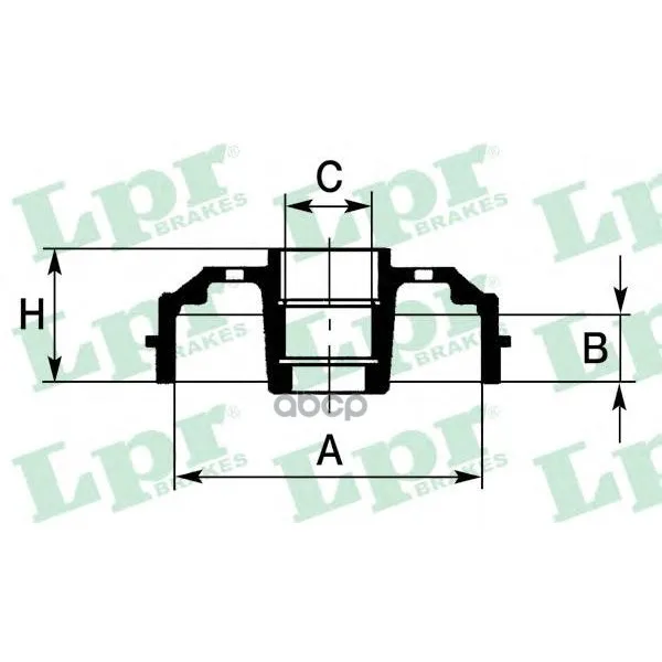 Барабан Тормозной Ford Focus 98-04 Lpr 7d0591 Lpr арт. 7D0591