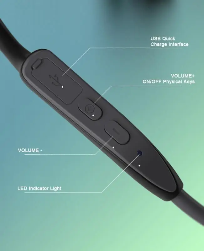 HOLY SERPENT J20 костной проводимости Bluetooth наушники Беспроводные водонепроницаемые Bluetooth 5,0 гарнитура сверхлегкие Hifi наушники