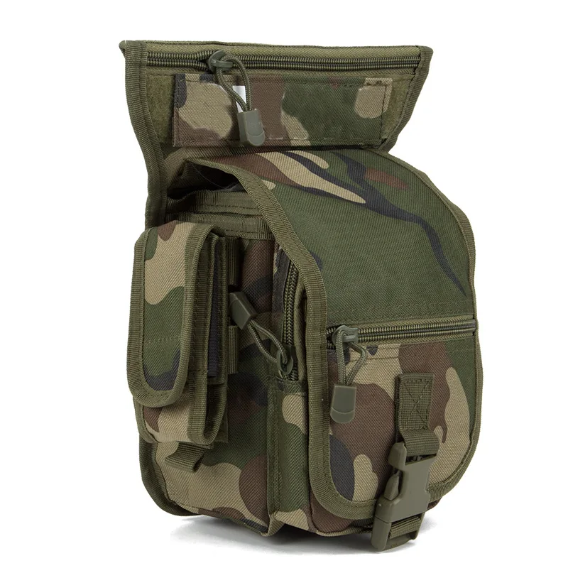 Jungle Molle поясные сумки Военная камуфляжная хип-сумка походная Спортивная охотничья поясная сумка мужская тактическая сумка - Цвет: Jungle