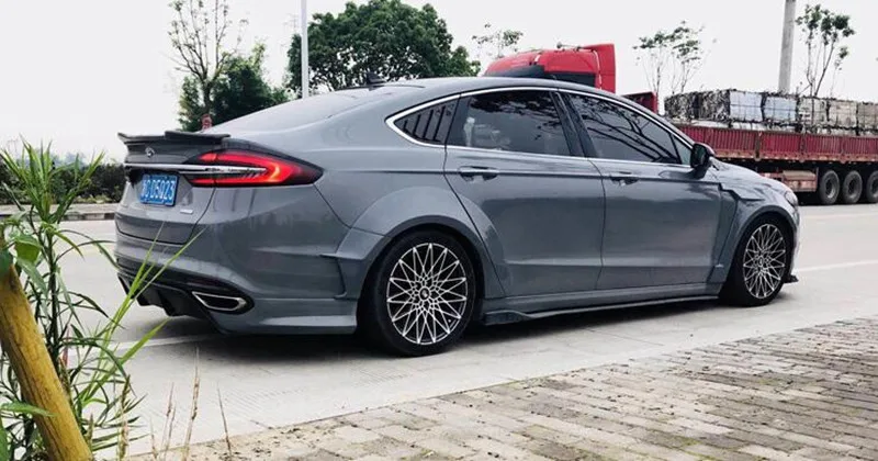 Для автозапчастей колпак колеса mondeo 2010-19 Ford mondeo комплект кузова автомобиля широкофюзеляжный FRP материал колпак колеса 10 шт./компл. задний спойлер