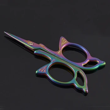 

Retro Stainless Steel Butterfly Scissors Cut thread cut tea bags hand-made small scissors