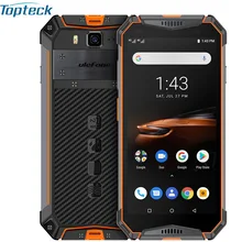 Глобальная версия Ulefone бронированный 3W IP68 водонепроницаемый прочный мобильный телефон 10300 мАч 5," FHD+ восьмиядерный смартфон 6 ГБ+ 64 ГБ Android 9,0