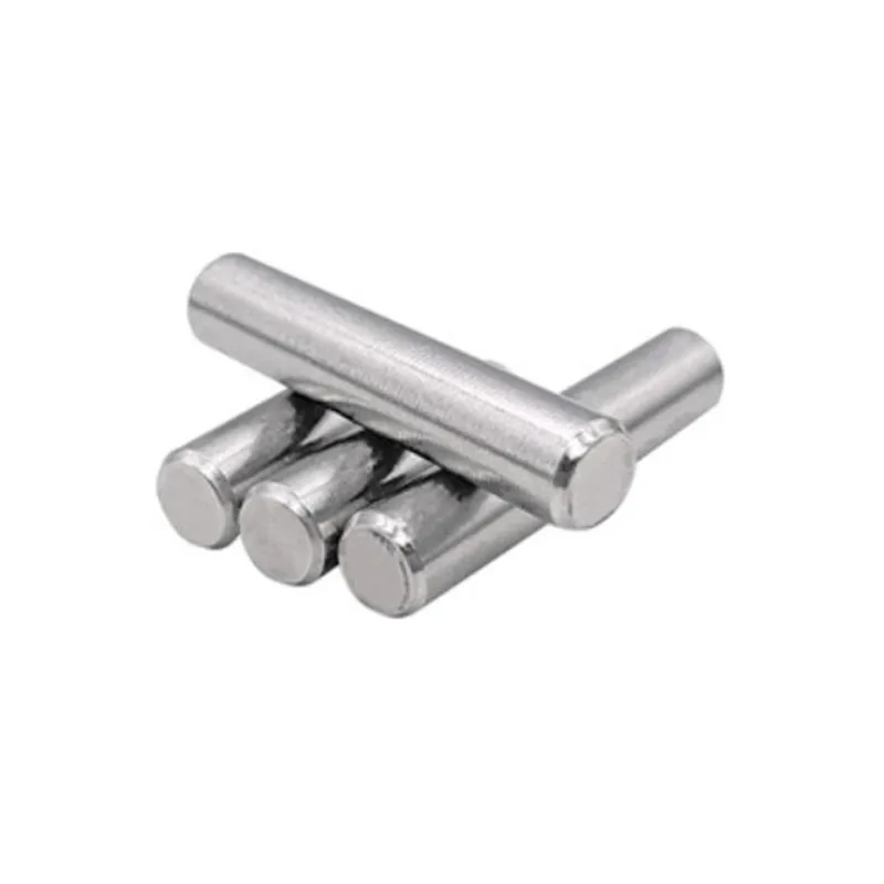 10-50Pcs dowel pin M1 M1.5 M2 M2.5 M3 M4 M5 m6 m8 GB119 304 A2-70 Stainless Steel Cylindrical Locating Pin B1 cylindrical locating dowel pin
