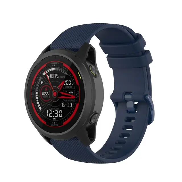 Garmin - Bracelet De Rechange Pour Montres Forerunner 220 - Noir/Rouge