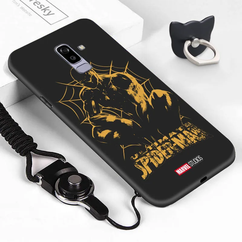 Чехол для Samsung Galaxy J6 Plus 2018 J7 Pro противоударный в стиле ретро Marvel чехол Железный