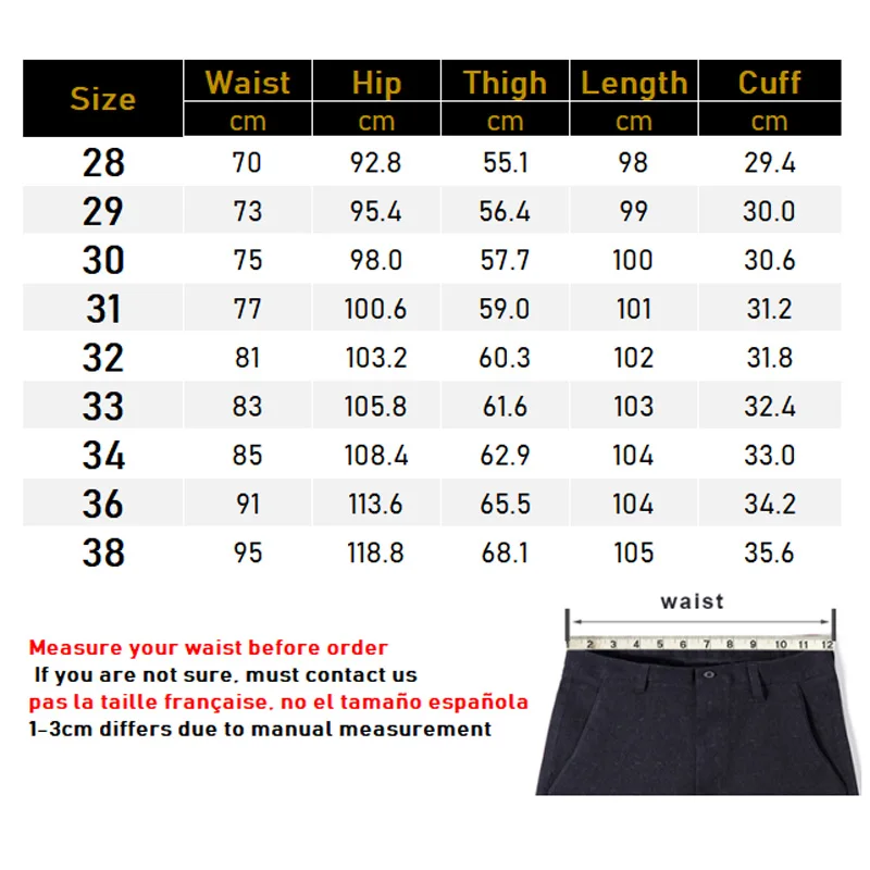 Drizzte Winter Fleece Mens Pants Dress Black Grey Trousers Casual Slacks Pants for Work Smart Casual for Winter