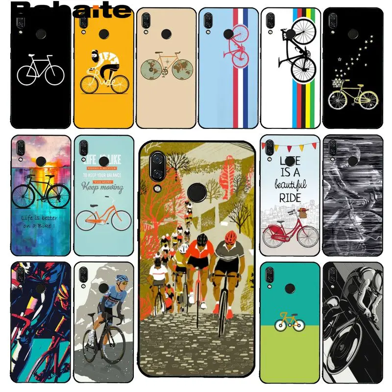 

Babaite BIKE CYCLING art Phone Case for Xiaomi Redmi4X 6A S2 Go Redmi 5 5Plus Note4 Note5 7 Note6Pro