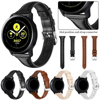 

20mm Universal Watch Band Strap Quick Release Watchband For Samsung Gear S2 Classic Leather Replacement Wrist Bracelet Strap