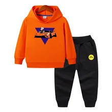 

100% Cotton Merch A4 Gelik Lamba Boy Kids Hoodies Suit Quality Comfortable Girl Baby Hooded Sweatshirts Casual Children Clothing