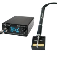 STM32 T12-955 Soldering Station Electronic Soldering iron 1.3inch Digital station solder iron tip welding tool no plug 1