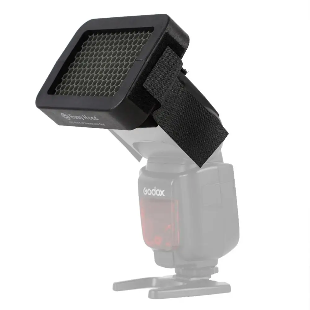 Easyhood 1/" сотовая сетка для портативной вспышки для Canon Nikon DV видеокамеры