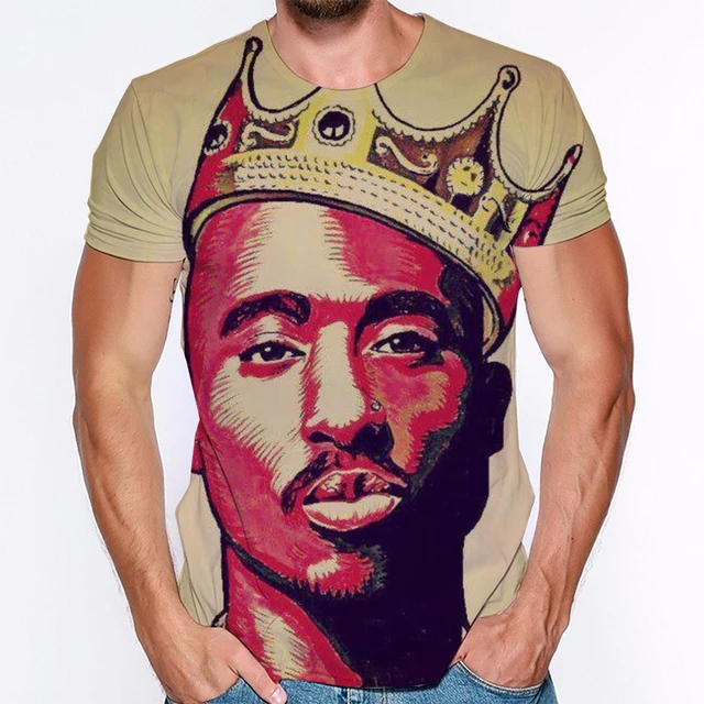Top Rap Tupac Shakur 2pac T-Shirt Legendary Rapper 3d Printing Men'S And Women'S Fashion Casual Camisetas Hombre Oversized Top 0Tupac15