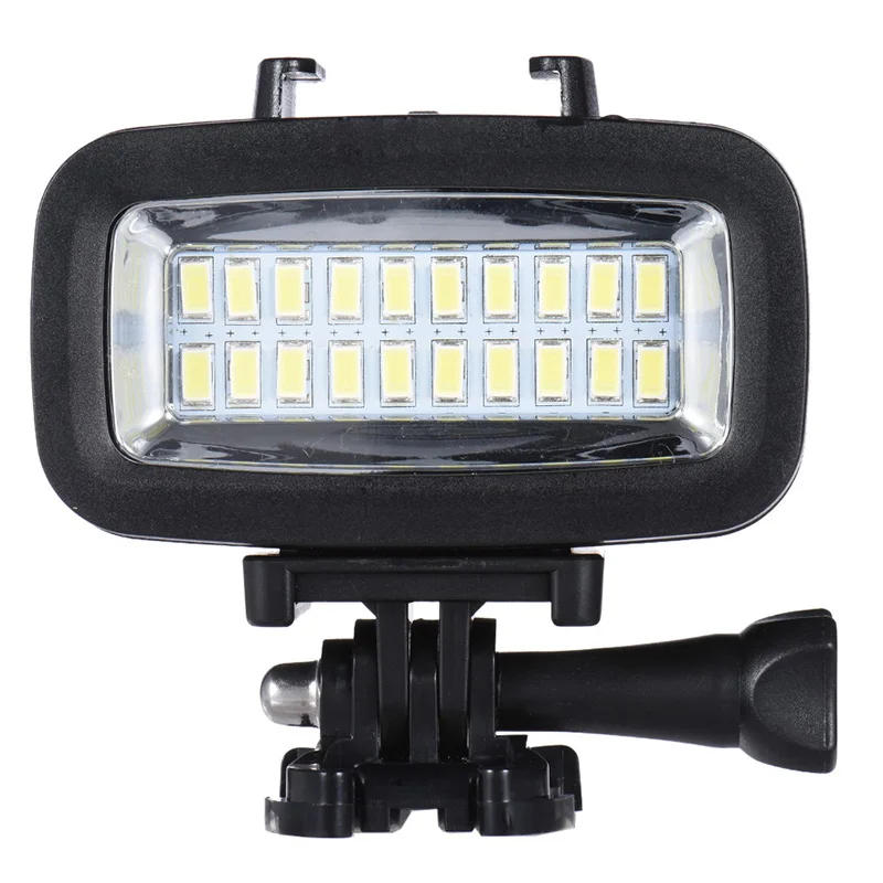 

FFYY-Power 700LM Diving Video Fill-in Light LED Lighting Lamp with Diffuser for GoPro SJCAM Action Camera