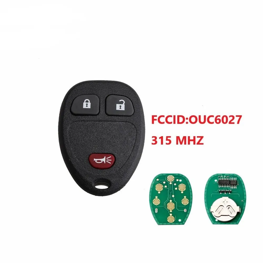 3 кнопки дистанционного ключа Fob для GMC Chevy Silverado Sierra 1500 2500 3500 2007 2014 автомобильные