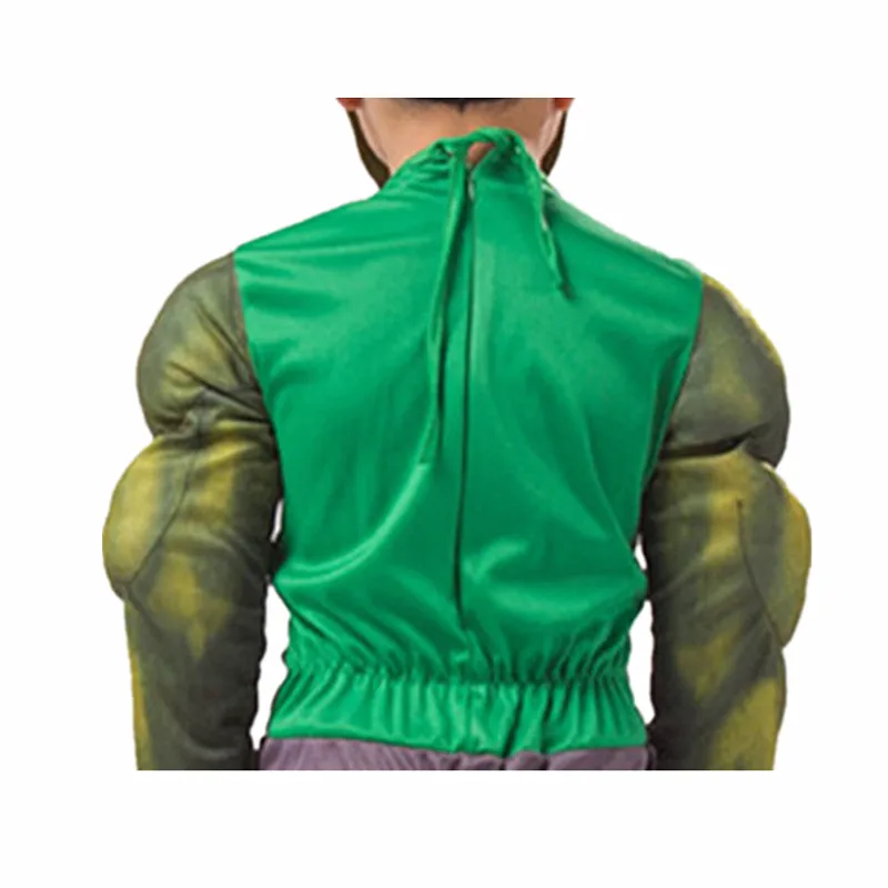 4-12Y Boys Hulk Muscle Cosplay Clothing Kids Halloween Carnival Animation Carnival Costumes Gift Mask 4-12Y Boys Hulk Muscle Cosplay Clothing Kids Halloween Carnival Animation Carnival Costumes Gift Mask