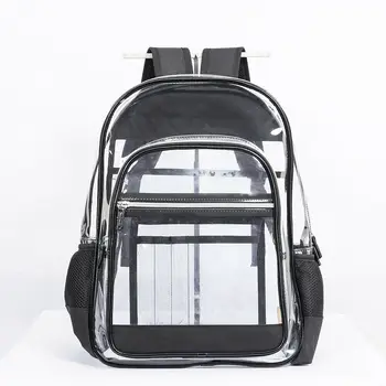 

New Arrival Womens transparente klare Schulter Satchel Tote Schultasche Handtasche Rucksack