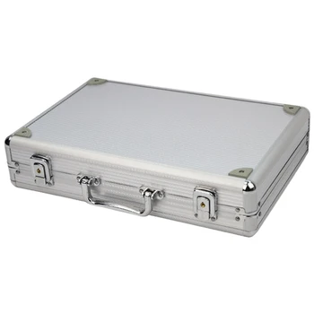 

Aluminum Alloy Jewelry Storage Durable Portable Collection Watch Box Dustproof Full Protective Suitcase Anti Scratch 24 Grid