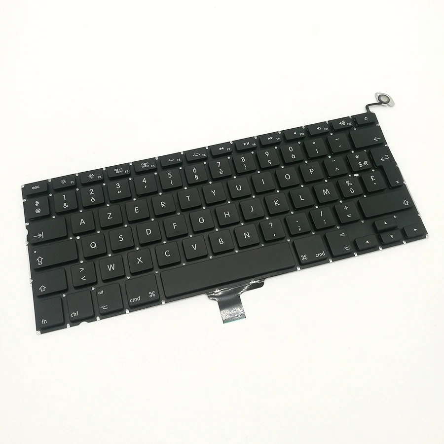Новая AZERTY Французская клавиатура с подсветкой для Macbook Pro Unibody 13 дюймов A1278 2009 2010 2011