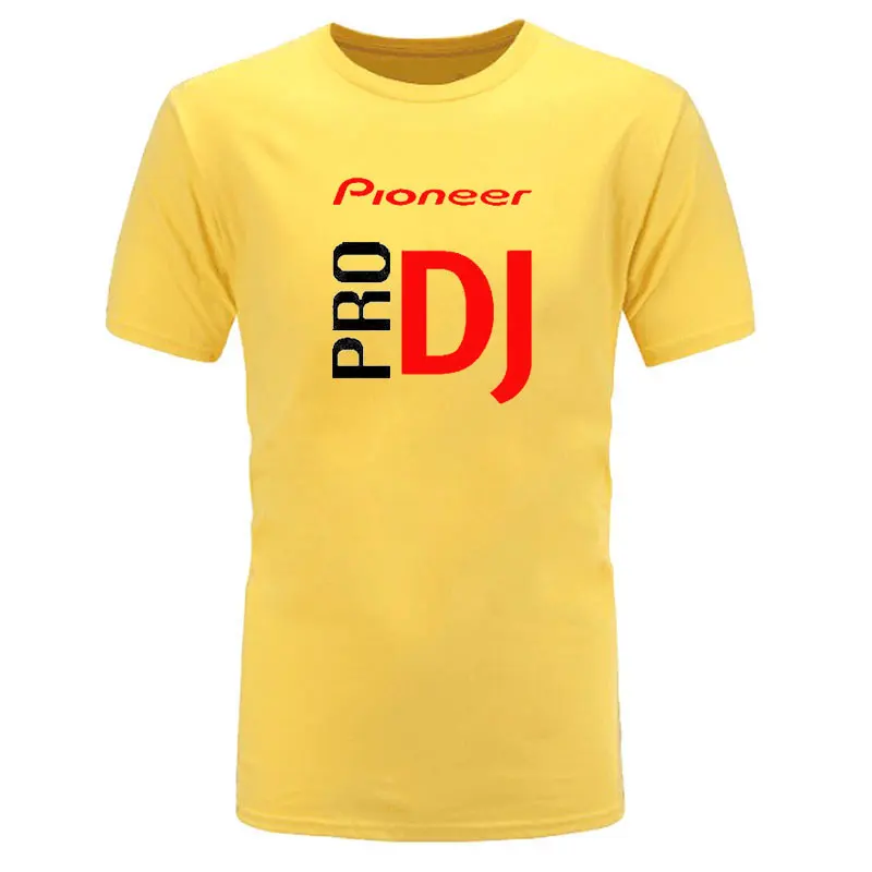 Новинка лета 2020 Высококачественная Мужская Футболка DJ Pioneer PRO Повседневная