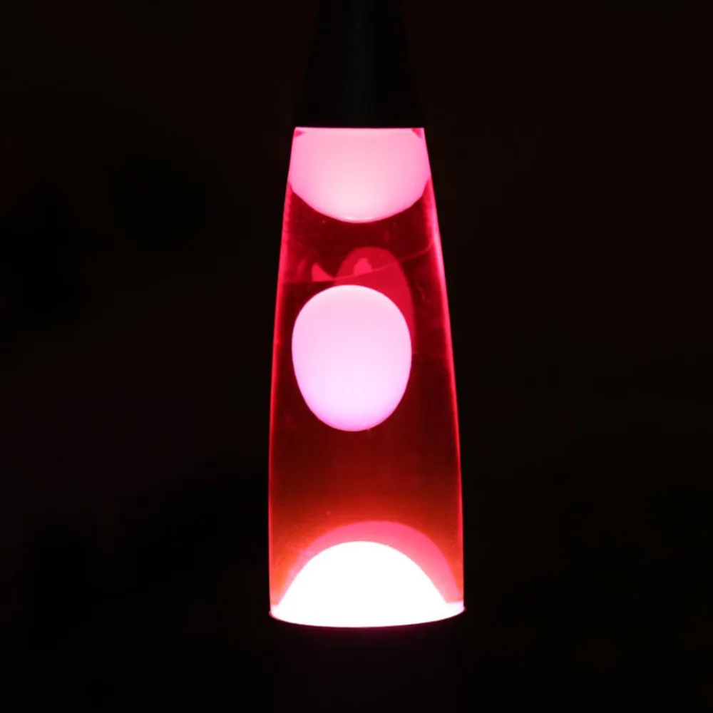 Металлическая основа лава лампа воск вулкан стиль ночник Медузы Ночник блики лампы накаливания Лава