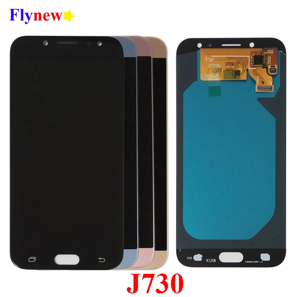 Оригинальный 5 &quotAMOLED LCD для SAMSUNG Galaxy J7 Pro J730 2017 J730F J730G J730GM J730OG дисплей кодирующий