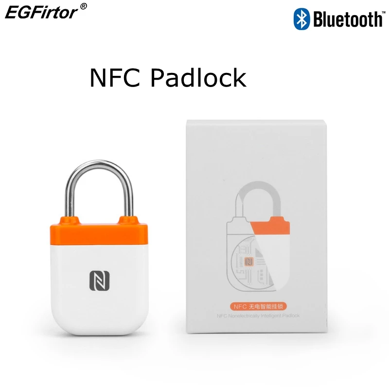 Неэлектрический интеллектуальный замок с Bluetooth умный Luggag мобильный телефон NFC
