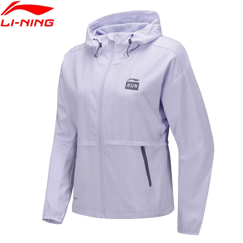 Li Ning Women Running Windbreaker AT PROOF SMART Water Repellency