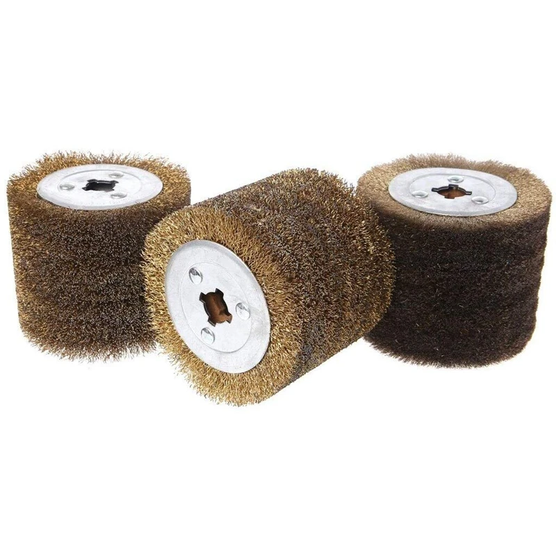 

Deburring Abrasive Stainless Steel Wire Round Brush Polishing Grinder Buffer Wheel