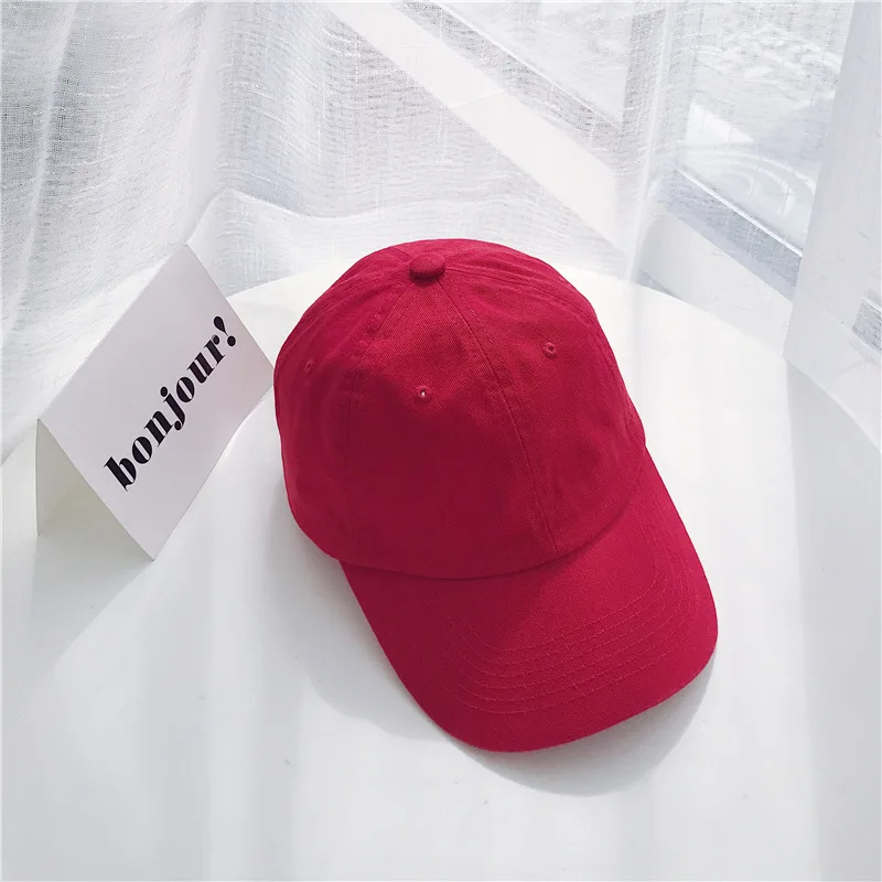 Sports Hats Outdoor Baseball Cap Men's Women Casual Solid Color Summer Unisex Plain Curved Sun Visor Hip-Hop Cap Hat Adjustable  (4)