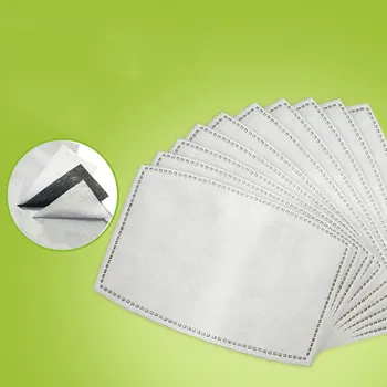 

10/50/100/40pcs Mask filter mask Filter Insert 5 Layer Activated carbon filter Mouth-muffle Face Care